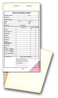 Used Car Appraisal Form – 2 part