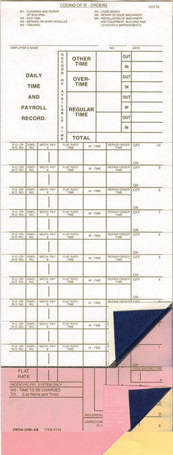 Job Time Tickets