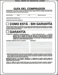 Buyers Guide Spanish 1 Part Peel and Seal