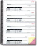 Cash Receipt Books – 3-part