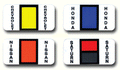 Auto-makes color coding labels compatible with Reynolds systems for vehicle identification