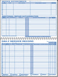 Daily Service Record Book – Coil-Bound