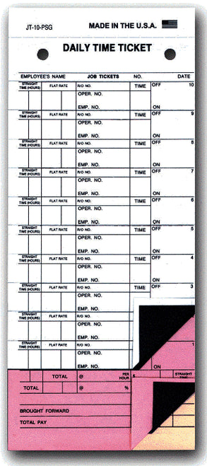 Daily Time and Job Tickets