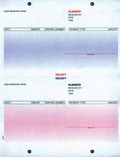 Laser Cash Receipt formatted to be compatible with the R&R Systems ERA®