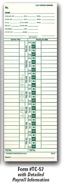 Dealership Time Cards for Time and Attendance Management